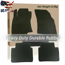 All Weather Floor Mats Customized For Nissan Rogue 2014-2020 Heavy duty Rubber