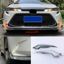 2X For Toyota Corolla 2020-2021 L/LE/XLE LED DRL Running Light/Turn Signal Light