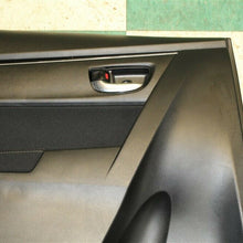 14-19 Corolla Black Left Rear Interior Door Trim Panel Back Driver Armrest Grill
