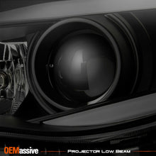 Fit 2008-2014 Impreza WRX LED DRL SWITCHBACK Black Smoke Projector Headlights