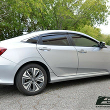 EOS Visors For 16-Up Honda Civic Sedan FC1 JDM MUGEN Side Window Rain Deflectors