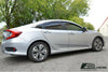 EOS Visors For 16-Up Honda Civic Sedan FC1 JDM MUGEN Side Window Rain Deflectors