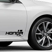 (X2)HONDA Decal Emblem HASH Marks Sports Mind Sticker Racing Stripe Performance