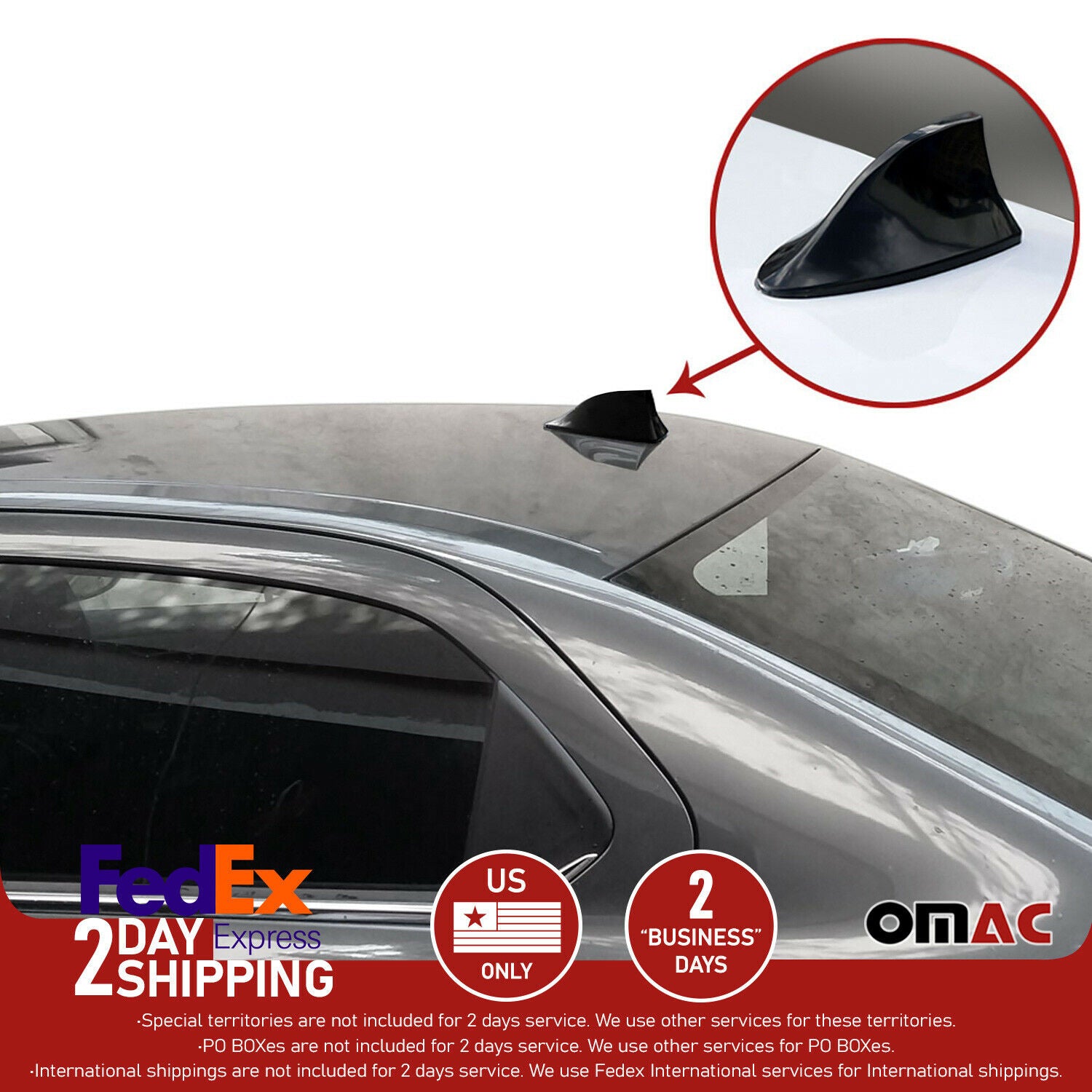 Car Shark Fin Antenna Roof Radio AM/FM Fits Toyota Corolla