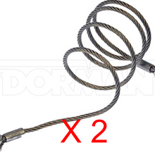 379 Peterbilt Hood Restraint Cables: Pair