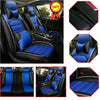 5-Sit Car Seat Cover Cushions w/Pillow Full Set Front + Rear Surround Protectors