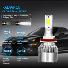 2X H11 LED Headlight Bulb Low Beam 6000K White For Nissan Altima Sedan 2007-2019