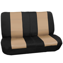Neoprene Seat Covers for Auto Sedan Car SUV Waterproof Full Set Beige Black