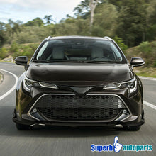 For 2019-2020 Toyota Corolla Glossy Black Front Bumper Lip Lower Spolier 3PCS