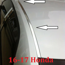 For 2016-2020 HONDA CIVIC CHROME ROOF TRIM MOLDING KIT