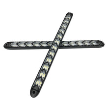 2x Car Flexible Daytime Lamp LED Flowing Light Waterproof Strip DRL Turn Signal
