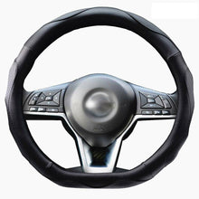 D shape Steering Wheel Cover Fit For VW Nissan maxima Toyota Hyundai Subaru