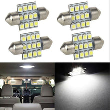 14pcs White Car LED Interior Light Package Kits For Dome Map License Plate Light