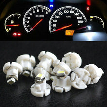 10x Car T4.2 Neo Wedge 1-SMD LED Cluster Instrument Dash Climate Bulbs White