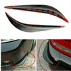 2x Accessories Moulding Rubber Car Body Trim Bumper Panel Protector Sticker