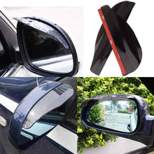 2x Smoke Rear View Side Mirror Flexible Sun Visor Shade Rain Guard Board Shield