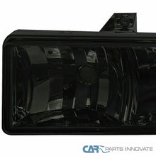 98-04 Chevy S10 Blazer Pickup Smoke Driving Headlights+Bumper Lamps Replacement