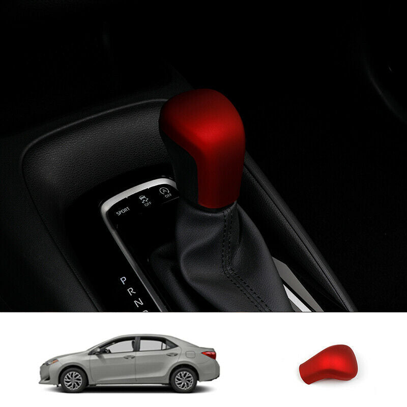 For Toyota Carolla 2019-2020 red car interior Gear shift knob cover trim 1pcs