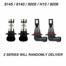 LED Headlight Bulbs 9007 + Fog Light 9145 for Ford F-250 Super Duty 2002-2004