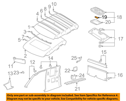 TOYOTA OEM Interior-Roof-Dome Lamp Bulb 9098114011