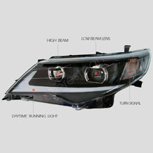DRL Projector Front Lamp Headlights w/ LED For 2012-2014 Toyota Camry
