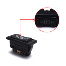 1x Car Electric Power Window Switch Button With Green Light 6 Pin Accessories