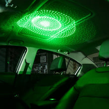 USB Car Interior LED Light Roof Room Atmosphere Starry Sky Lamp Star Projector