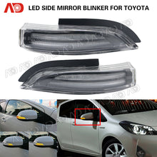 For TOYOTA Yaris Auris Camry Corolla Prius C LED Dynamic Side Marker Light Lamp