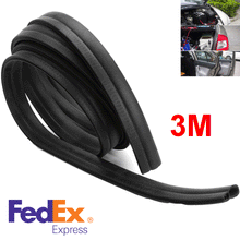 3M Rubber Hollow Weatherstrip Car Engine Door Frame Window Edge Trim Seal Strip