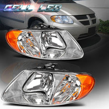 Headlights for 2001-2007 Dodge Caravan Chrysler Town&Country Headlamp Left+Right