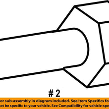 TOYOTA OEM Front-Steering Knuckle Spindle Bolt 9010517013