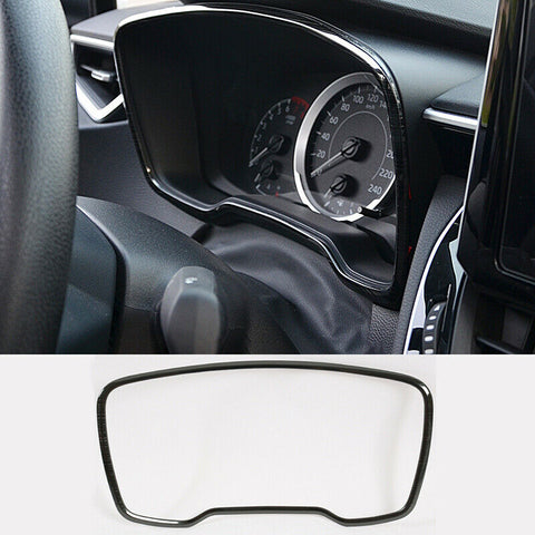 For Toyota Corolla 2019-2020 black titanium Dashboard decoration cover trim 1pcs