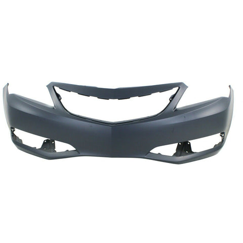 Front Bumper Cover For 2013-2015 Acura ILX w/ fog lamp holes Primed