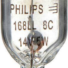 License Light Bulb-Longerlife - Twin Blister Pack Philips 168LLB2