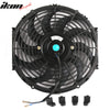 Universal 12 in Pull Push Electric Radiator Engine Cooling Fan W/ Mount Kit