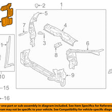 TOYOTA OEM 17-18 Corolla Radiator Core Support-Air Deflector Right 5329302250