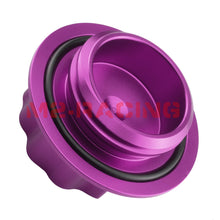 Purple Middle Finger Fist Engine Oil Filter Tank Cap Cover Aluminum For Toyota