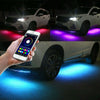 RGB LED Car Neon Light Chassis Atmosphere Lamp Kit For Honda Nissan Subaru Audi