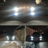 2x 70W 6000K 8000LM Pure White H11/H8 LED Headlight Low Beam Fog Light Fit Ford