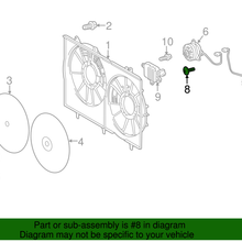 Genuine Toyota Fan Motor Bolt 90099-04119