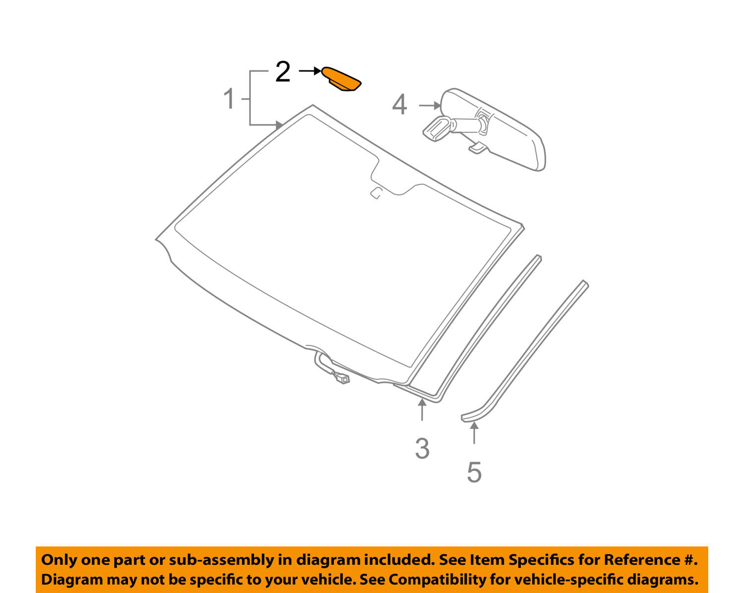 TOYOTA OEM-Windshield Stopper 5611530120