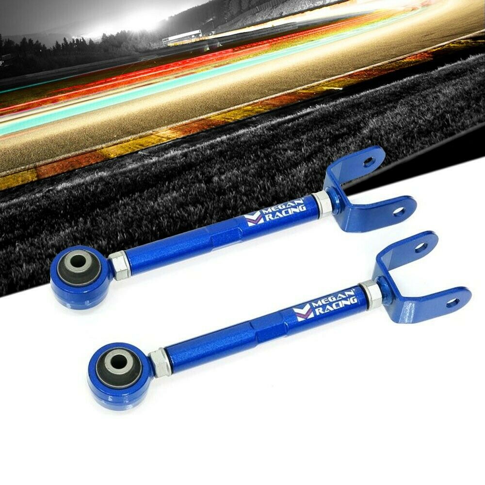 Megan Blue Rear Toe Control Arms For 18+ Camry Corolla C-HR/16+ Prius XW50
