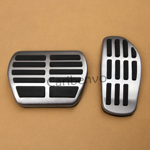 2Pcs Non-Slip Gas Brake Pedal For Nissan T32 Qashqai X-Trail Rogue Sport Kicks