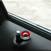 4Pcs Universal Car Interior Door Lock Knob Button Pins Carbon Fibre Accessories