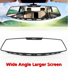 1Pcs 12" Wide Angle Curve Clip On Interior Rear View Mirror For Car SUV Truck