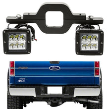 Fit Toyota Tundra Tacoma SUV Backup Reverse Tow Hitch Pair 24W LED Light Bar Kit