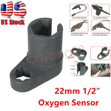 1/2"Dr O2 Oxygen Sensor Offset Socket Vacuum Switch Flare Nut Wrench 6pt 22mm