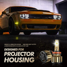 SEALIGHT P1 H11/H8/H9 LED Headlight Bulbs 6000K H11 Hi/Lo Beam Fog Light Bulbs