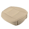 PU Leather Deluxe Car Driver Seat Cover Pad Protector Cushion Universal Beige WA