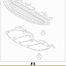 TOYOTA OEM Corolla Splash Shield-RADIATOR SUPPORT-Cover Assembly 5260102120